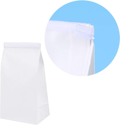 Sick Bags 25pcs Disposable Barf Bags Vomit Bags (White)