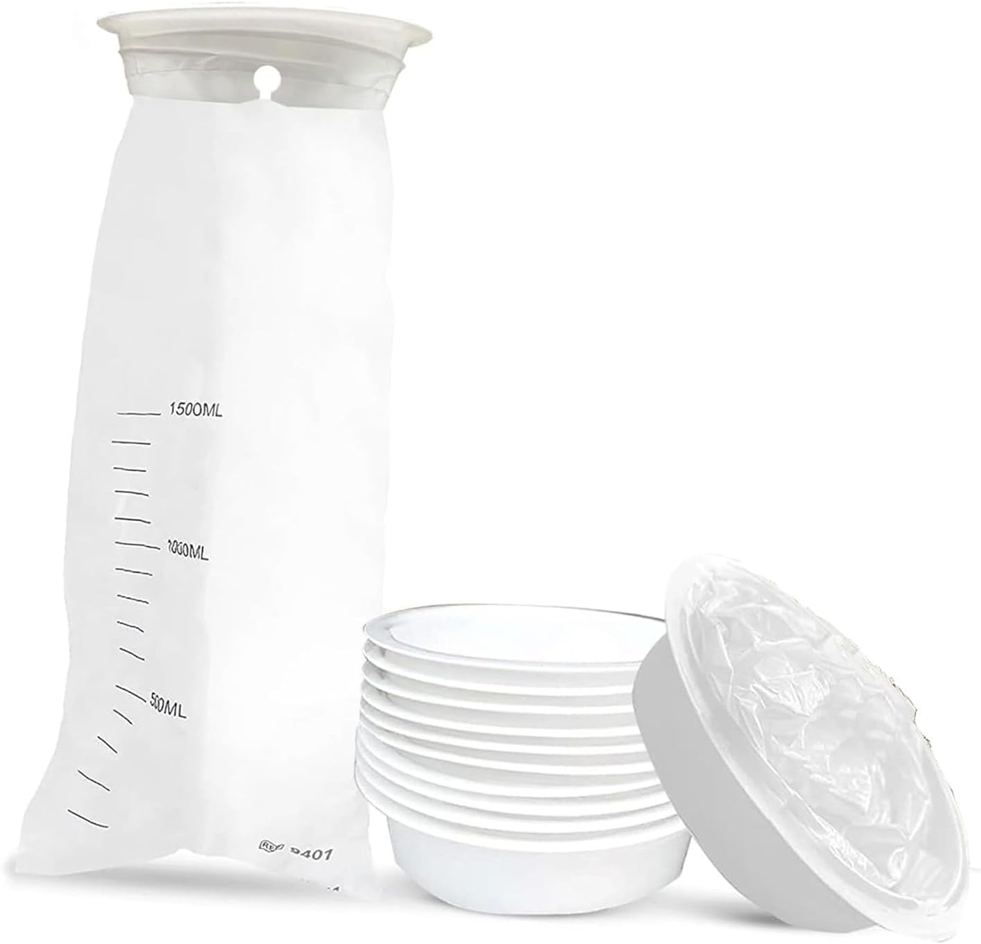 便携式呕吐袋，容量大，适合旅行晕车和孕吐，轻松收集唾液和呕吐物