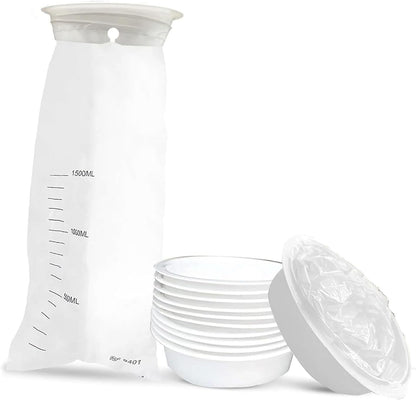 便携式呕吐袋，容量大，适合旅行晕车和孕吐，轻松收集唾液和呕吐物