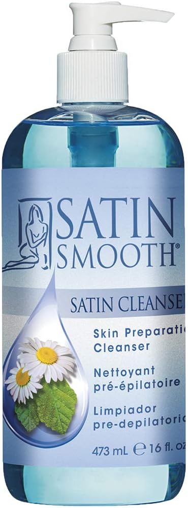 SATIN SMOOTH 肌膚準備清潔劑 - Satin 清潔劑，16 液體盎司