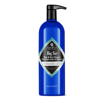 Jack Black - Big Sir Body & Hair Cleanser - Energizing & Moisturizing 2-in-1 Wash - 975ml