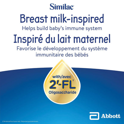 Similac Pro-Advance 1 段嬰兒配方奶粉，我們最接近母乳的配方，含 2’-FL，易於消化，0+ 個月，奶粉，859 克，奶粉，859 克