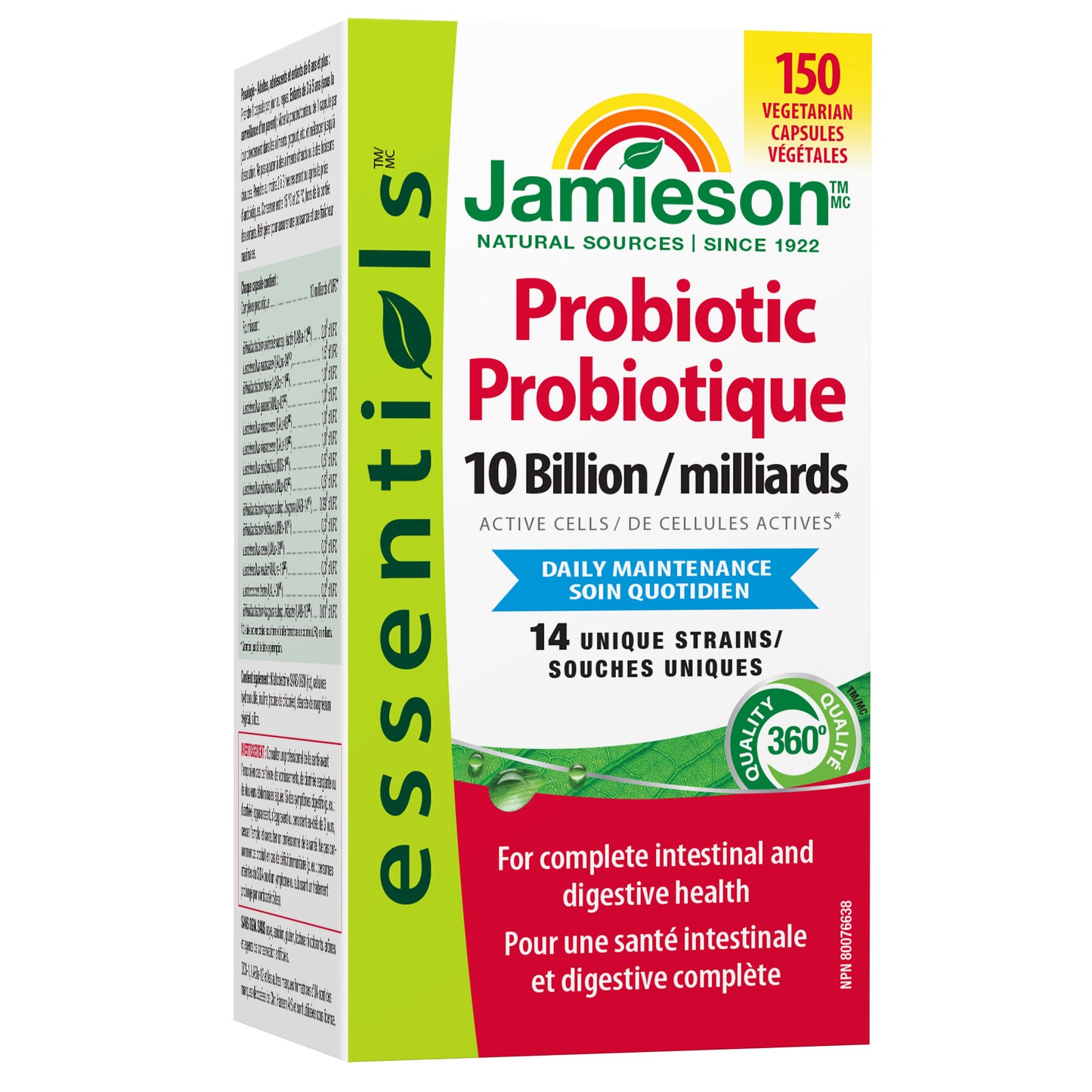 Jamieson 100亿益生菌，150粒装