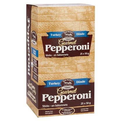 诺亚·马丁的美味火鸡香肠条，25 x 50 克