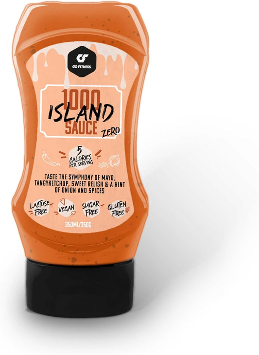 Go Fitness Zero Sauce (350ml) 1000 Island