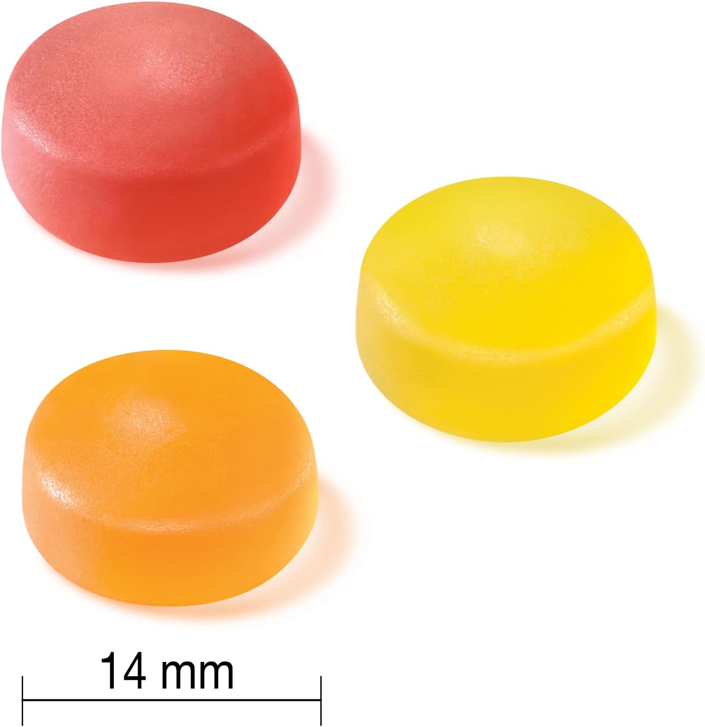 Jamieson 维生素 D3 1,000 IU 软糖，橙子、柠檬和草莓口味，支持免疫健康，强健骨骼和牙齿。素食，非转基因，无麸质，无人工香料或色素，130 粒，加拿大制造