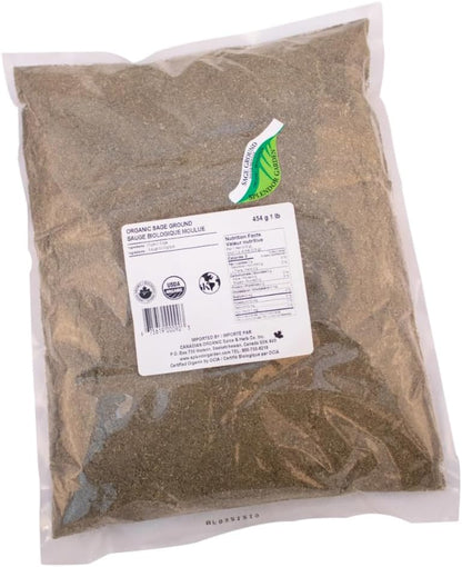 Splendor Garden organic Sage Ground,454 Gram