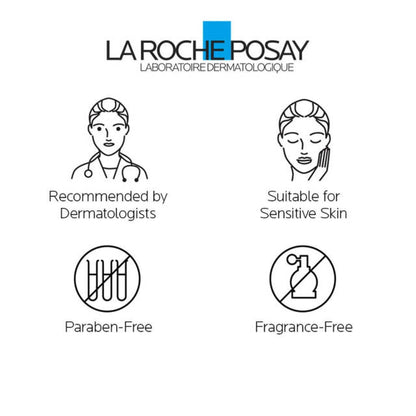 La Roche Posay Cicaplast 臉部凝膠和精華液，適合所有膚質，無香型，皮膚科醫生推薦