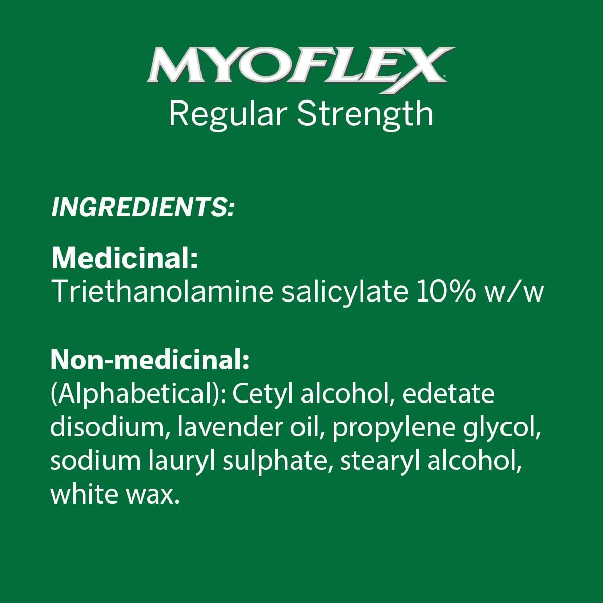 Myoflex 止痛膏 | 无味 | 深层缓解肌肉酸痛和关节痛 | 不含薄荷醇 | 无污渍 | 不油腻 | 适合 2 岁以上 | 100 克（常规强度）