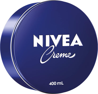 NIVEA Creme | All Purpose Moisturizing Cream| Face, Hand, Body Cream & Lip Care Essential, (2 X 4.8g) | Made with Jojoba Oil & Shea Butter, 24H Hydration, Transparent