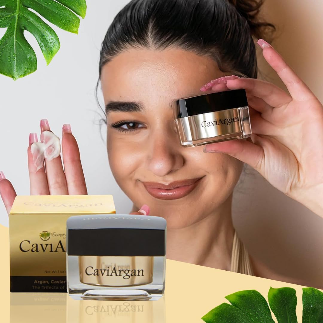 Essence of Argan Caviargan Facial Moisturizer for Women Face Cream (1fl.oz/30ml)