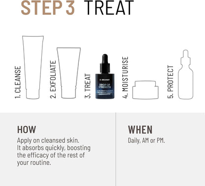 Dr. Brandt Drop of Strength All-Day Strengthening Serum - Enhances Skin Resilience & Provides Instant Hydration - 30 mL