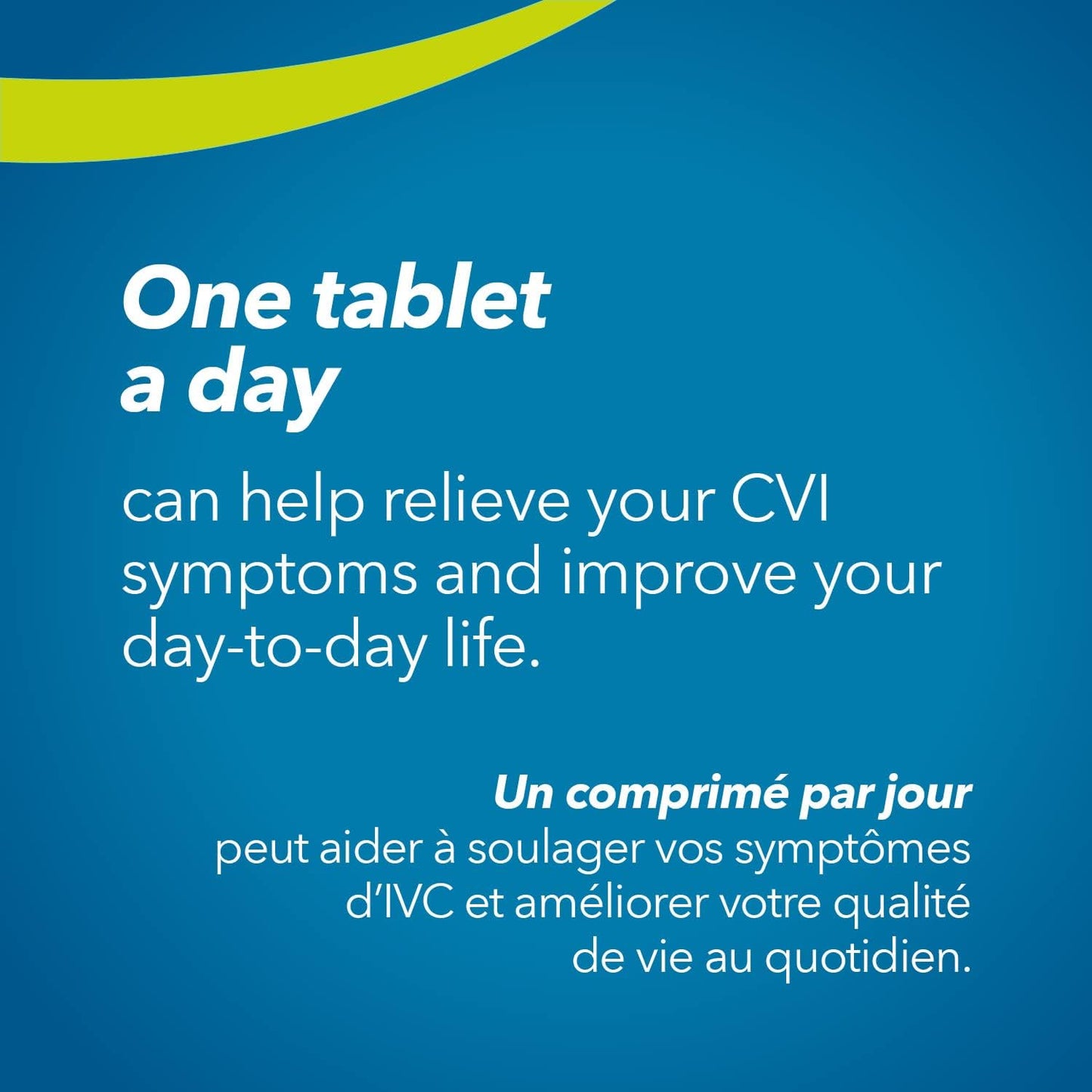 Esenvia 腿部慢性静脉功能不全缓解片 34 克 - 有助于缓解静脉曲张、蜘蛛静脉、腿部沉重、疼痛、肿胀、灼热感的体征和症状 - 30 片