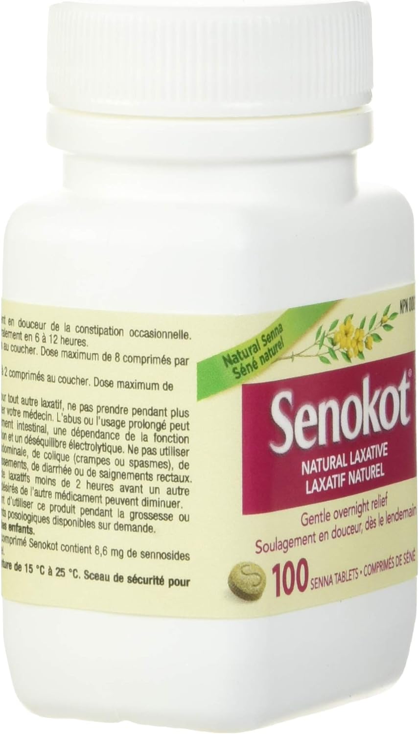 Senokot Natural Laxative, 100 Count