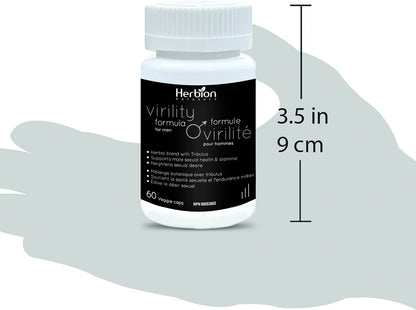 Herbion Naturals 壯陽配方 - 增強能量、力量和耐力，（3 包）180 粒