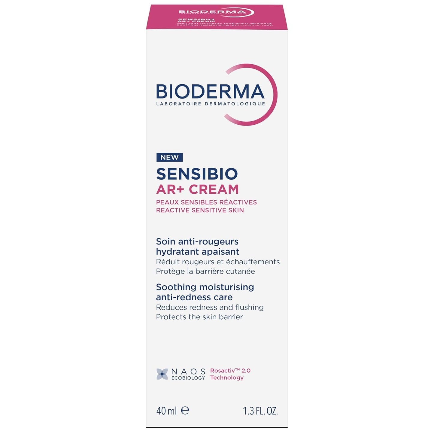 Bioderma- Sensibio AR+ 霜 - 针对发红、可见毛细血管和不适感进行治疗，提供即时和持久的缓解
