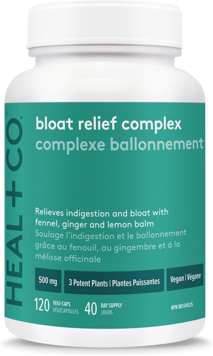 HEAL + CO. 緩解腹脹複合物 120 粒