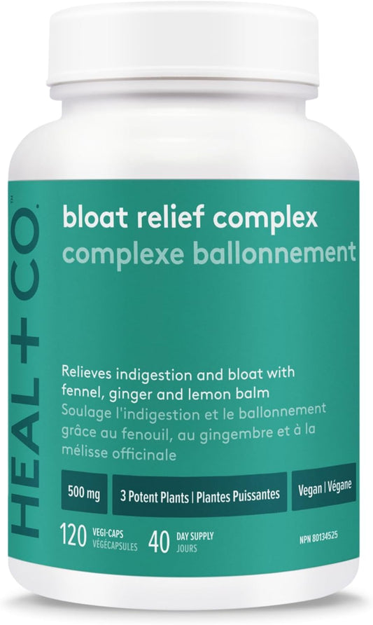 HEAL + CO. 緩解腹脹複合物 120 粒