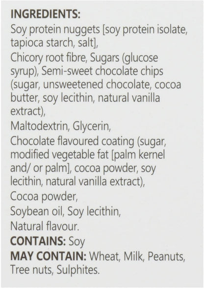 Nutribar Good Protein High Protein Bars Chocolate Chip, Made in Canada, 12g Protein, 5 Bars