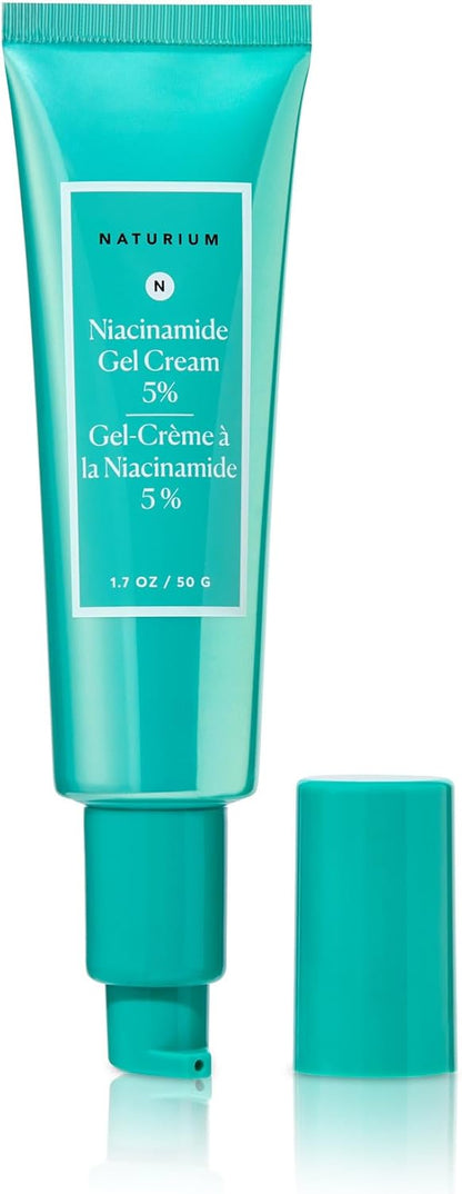Naturium Niacinamide Gel Cream 5% | Face Moisturizer, For Healthier-Looking Dewy Skin | 1.7 OZ / 50 g