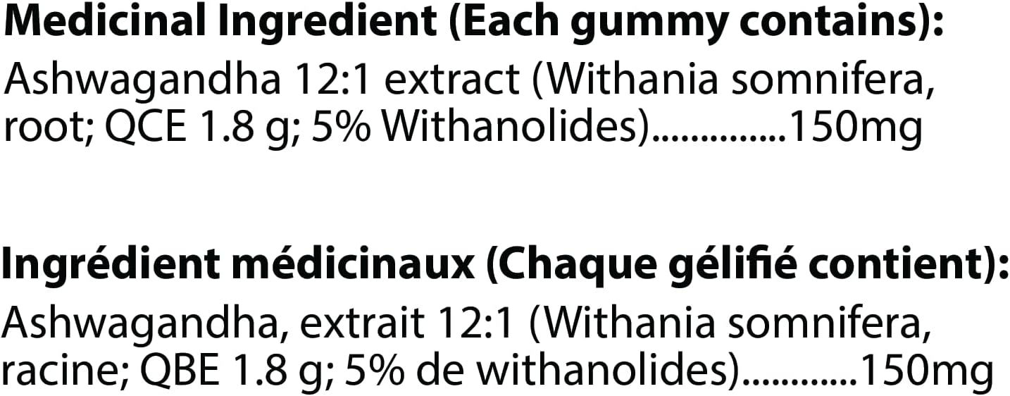 Goli 南非醉茄和维生素 D 软糖 - 60 粒 - 混合浆果，KSM-66，纯素，植物基，非转基因，无麸质，无明胶，放松。恢复。舒缓，1 包