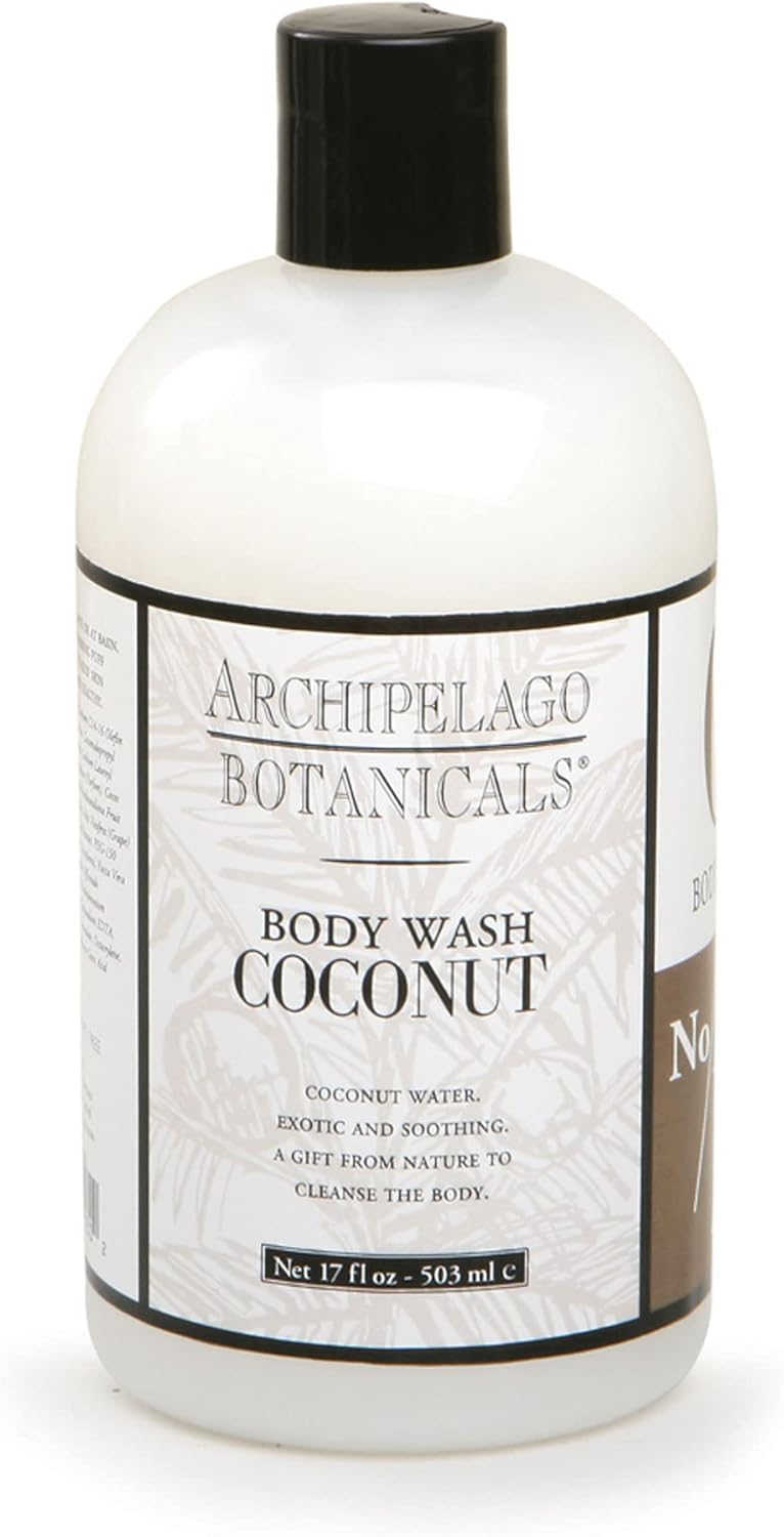 Archipelago Coconut Body Wash, 17 Fl Oz