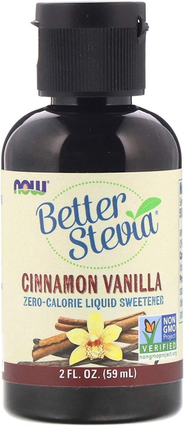 Now Foods 甜菊液体提取物（肉桂香草）60毫升