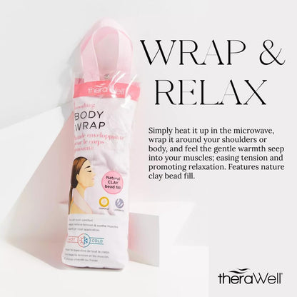 Danielle Warming 粘土珠身体裹敷，薰衣草和洋甘菊，尺寸：1 包，粉色