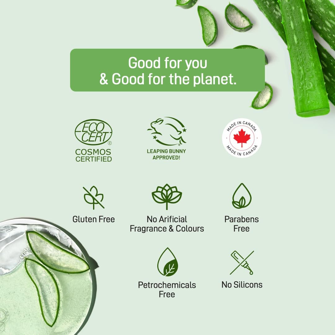 Refresh Botanicals Oil Balancing Facial Moisturizer | With Aloe & Cucumber | For Oily Skin | ECOCERT COSMOS Organic | Paraben & Chemicals free