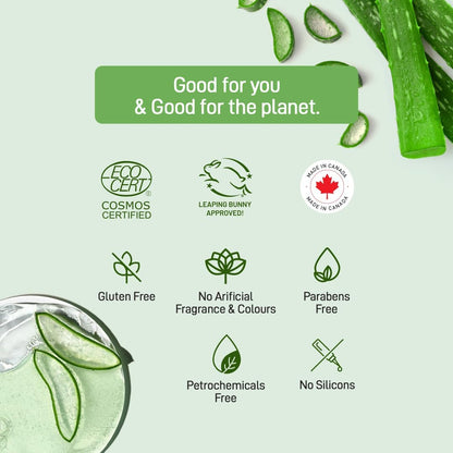 Refresh Botanicals Oil Balancing Facial Moisturizer | With Aloe & Cucumber | For Oily Skin | ECOCERT COSMOS Organic | Paraben & Chemicals free