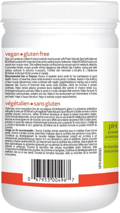 Prairie Naturals BCAA Fuel PH 平衡檸檬青檸粉，315 克