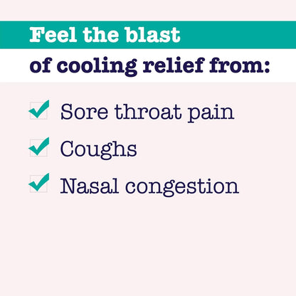 巴克利强效薄荷醇润喉糖