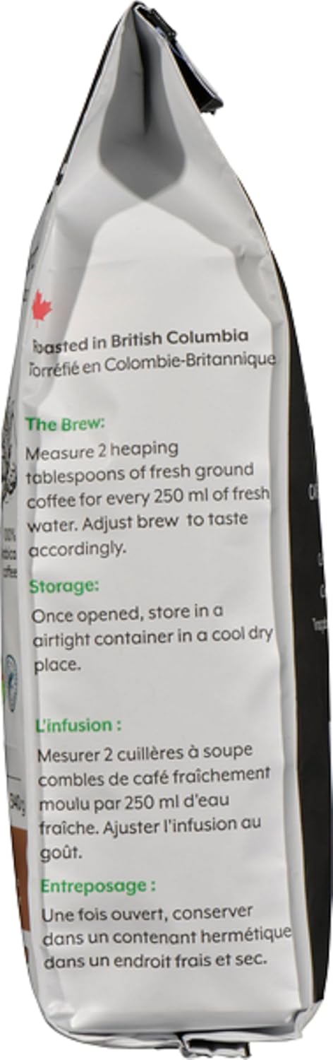 Earth's Choice 有機咖啡，中磨，340克