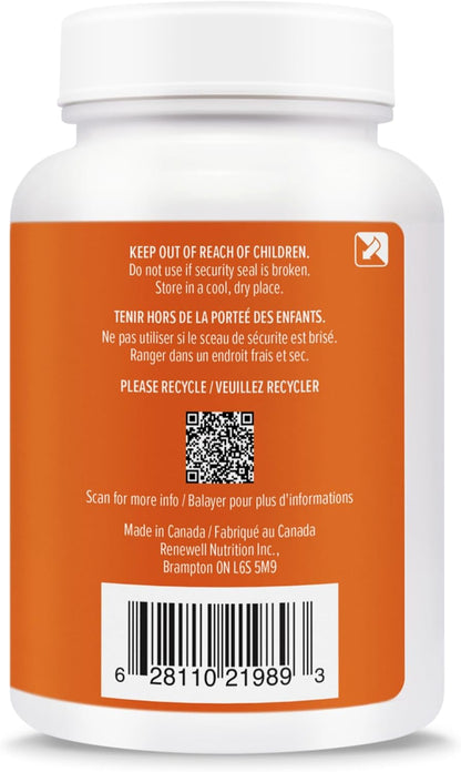HEAL + CO. Energy Complex | 8 Active Ingredients Including Ashwagandha, Rhodiola + B Vitamins | Increase Energy + Fight Fatigue Supplement | 120 Capsules