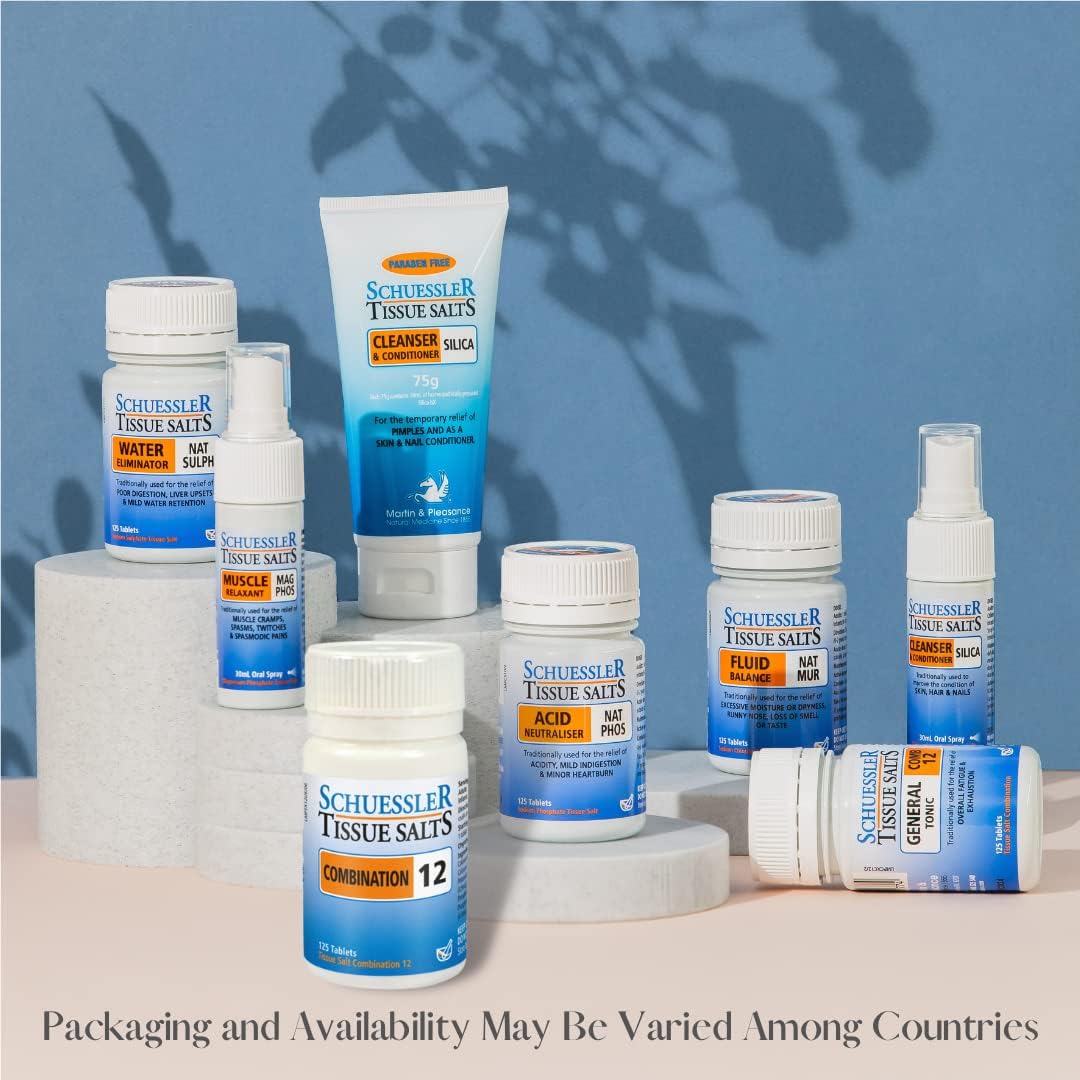 Schuessler 组合 Q 组织盐 125 片（外部贸易订单 108）