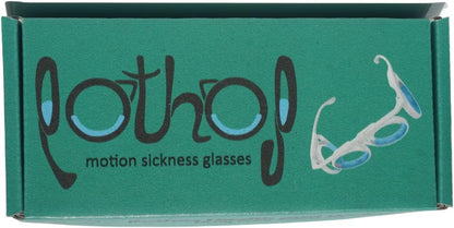 Pothos Anti Motion Sickness Glasses - Carsickness, Seasickness, Airsickness, Vertigo - Lightweight Portable Anti Nausea Treatment-Works for Travel, Gaming, Plane, Boat or car Rides, Kids and Adults