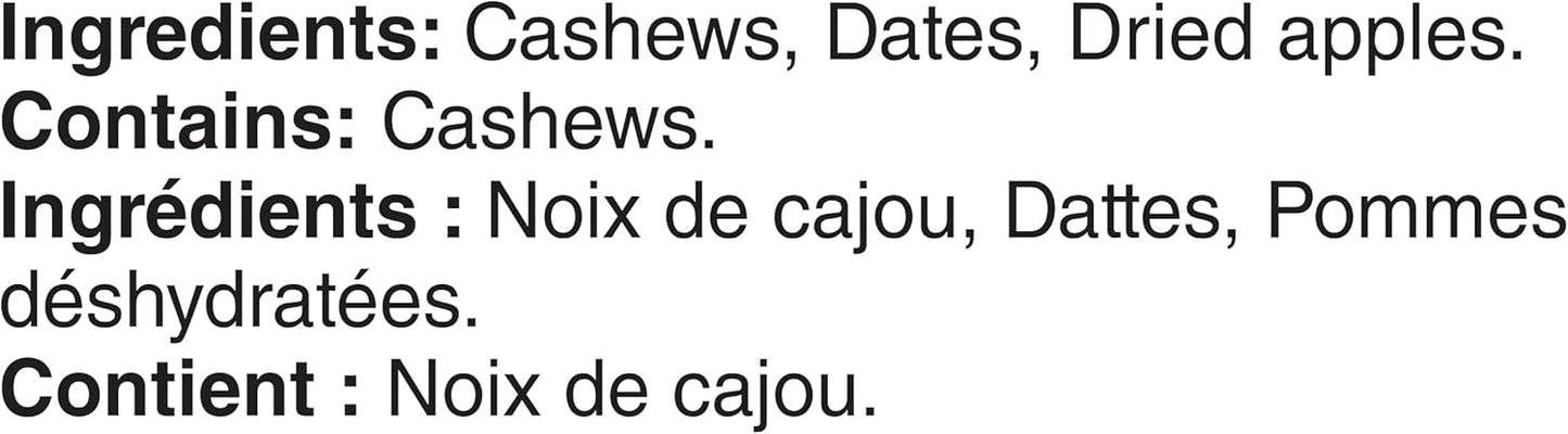 LÄRABAR 腰果、水果和坚果能量棒，16 条装，无麸质，纯素，家庭装，零食棒，768 克/包