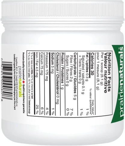Prairie Naturals Fermented & Organic SuperFoods Green Foods & Fermented Mushroom Complex - 150 Gram