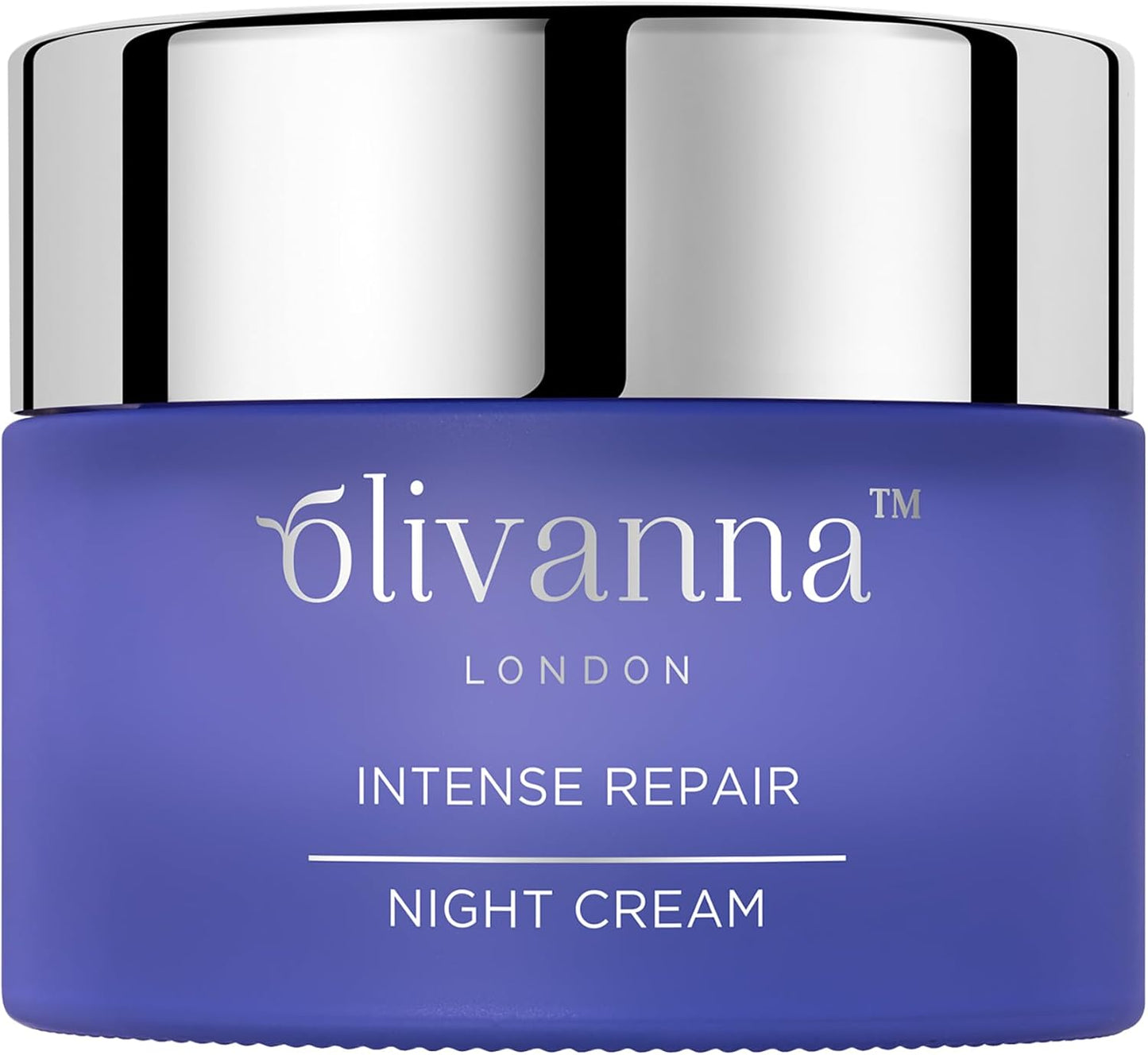 Olivanna Intense Repair Night Cream - Face Moisturizer - Enriched with Natural Ceramides, Hyaluronic Acid, and Omega-Rich Seed Oils - 50 ml