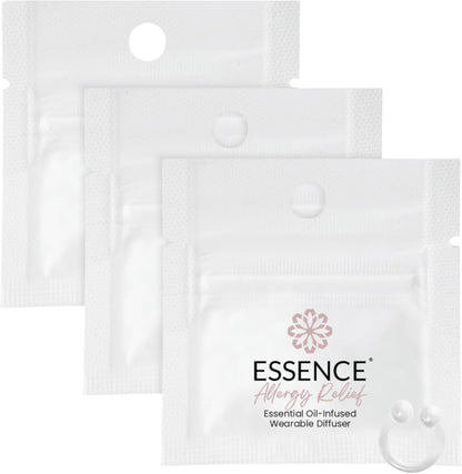 Essence 鼻腔擴散器 | 精油環 | 矽膠鼻吸入器（緩解過敏） - 3 件裝（僅環）