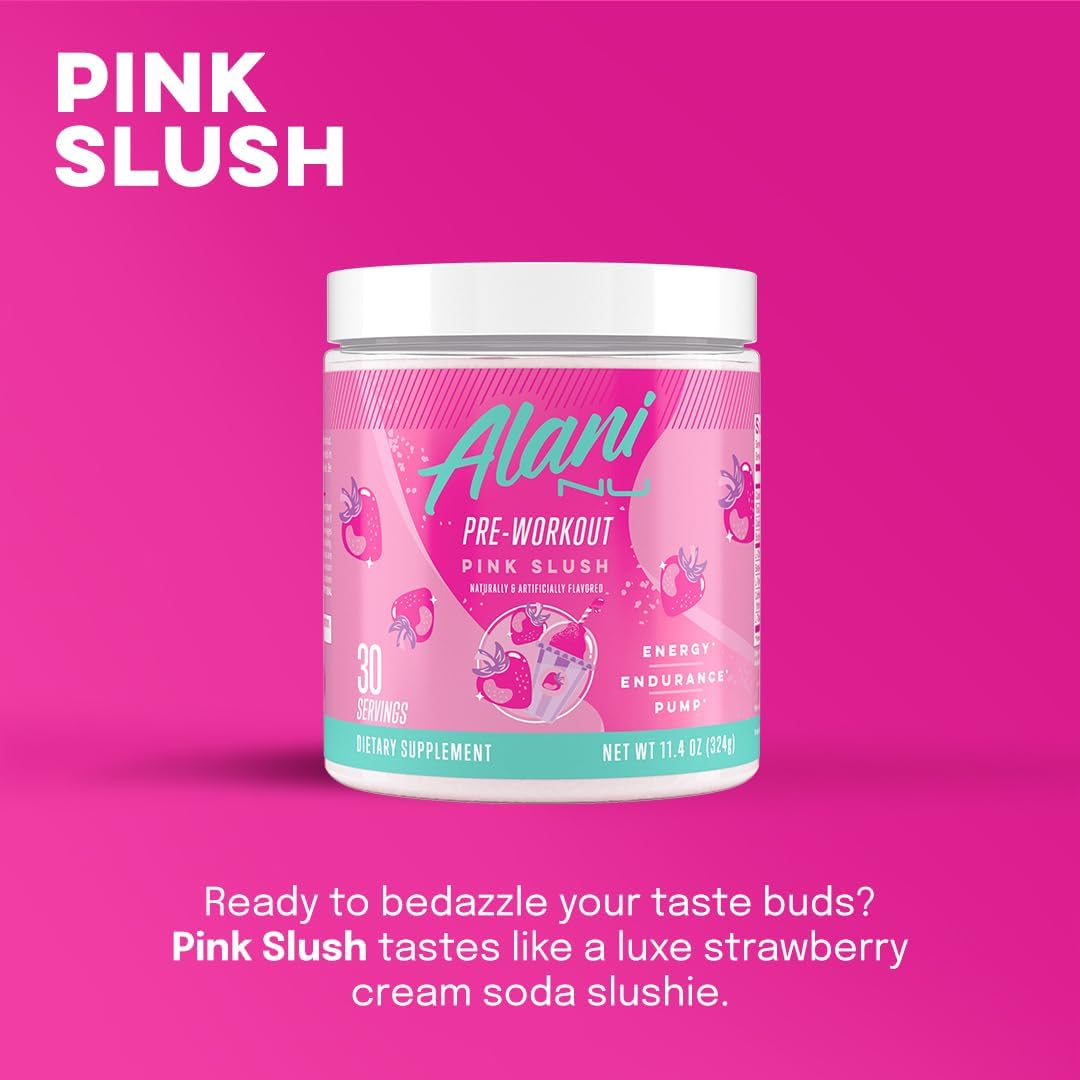 Alani Nu Preworkout - Pink Slush - 30 Servings