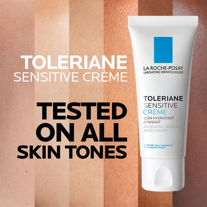 La Roche Posay Face Cream & Body Lotion BUNDLE, Toleriane Sensitive Cream & Lipikar Baume LIGHT AP+M, Hydration for Face & Body, Suitable for Sensitive, Dry to Very Dry Skin, Fragrance-Free