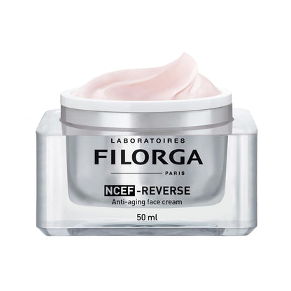 Filorga NCEF Reverse Cream inspired by injection methods | Anti-Ageing Skin Care With Hyaluronic Acid and Nutriments | 1.7oz - 50ml
