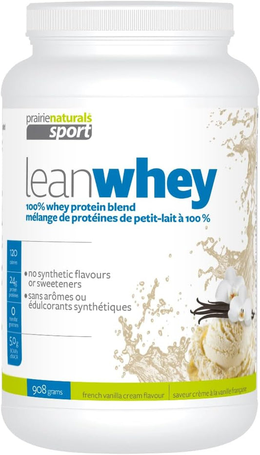 Prairie Naturals 瘦乳清蛋白香草奶油粉，908 克
