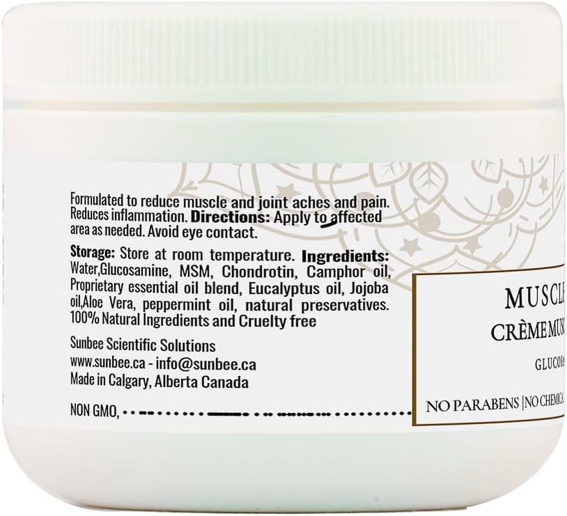 Sunbee 肌肉关节霜 天然 100毫升