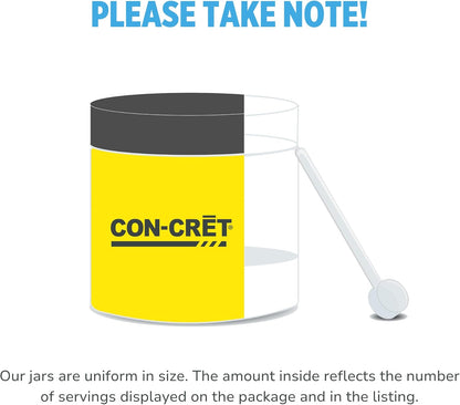 CON-CRET Creatine HCl Powder | Muscle, Cognitive, Cellular Energy Support | No Bloating or Cramps | Strength & Endurance | Raw Unflavored (64 Serving)