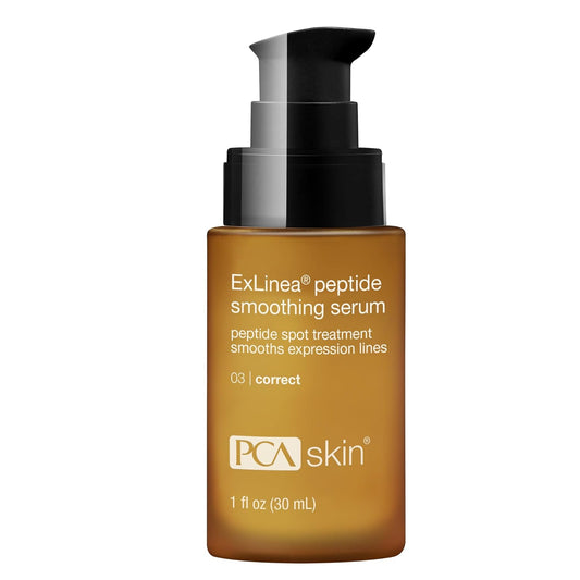 PCA Skin ExLinea Peptide Smoothing Serum, Targeted Neuropeptide Spot Treatment to Firm Aging Skin, 1 fluid ounce