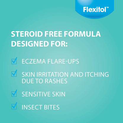 Flexitol Happy Little Bodies 婴儿湿疹舒缓霜 - 舒缓并缓解湿疹，非常适合婴儿和新生儿，蕴含芦荟成分，滋润敏感肌肤，提供安全温和的护理（56克）