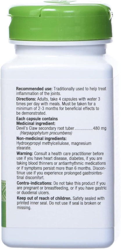 Nature's Way 魔鬼爪根 100 粒素食胶囊