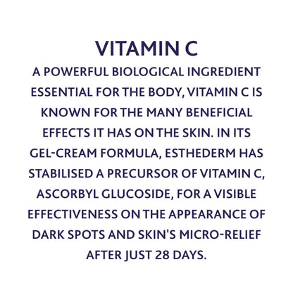 Institut Esthederm INTENSIVE VITAMINE C Gel-Cream, Dark spots, Radiance, Uneven skin tone, Adult skin, 50 ml